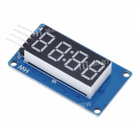 TM1637 4-digit LED Display Module for Arduino 7 Segment 0.36-inch Clock Digital Tube
