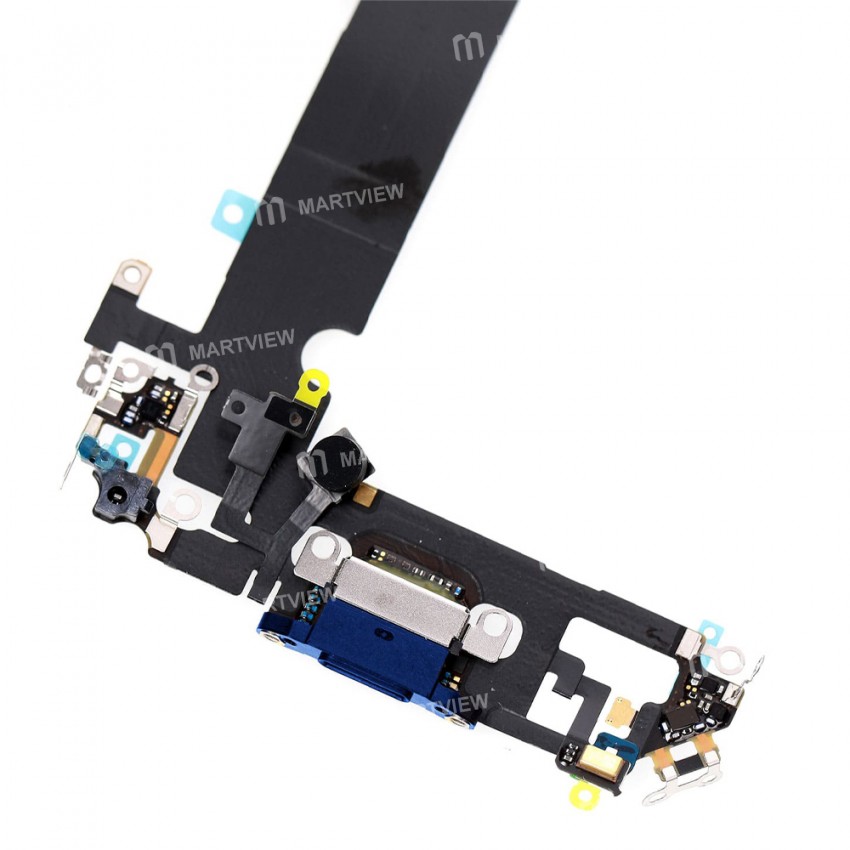 Replacement usb charging flex cable for iPhone 12 mini blue
