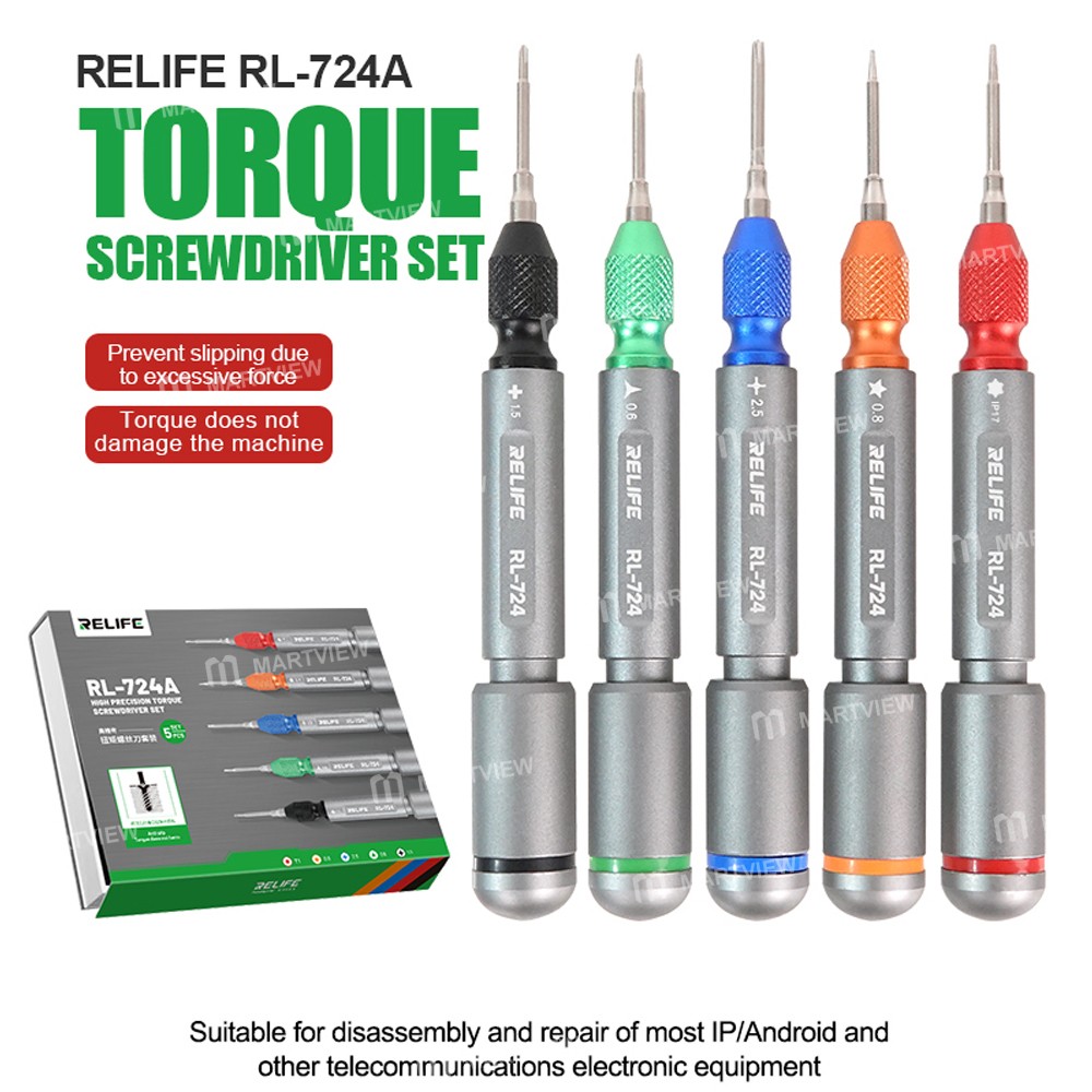 new upgrade-relife-rl-724a-ip17-high-precision-torque-screwdriver-set-for-iphone-17-series-7