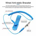 Cordless / Wired Adjustable ESD Discharge Anti Static Bracelet Electrostatic