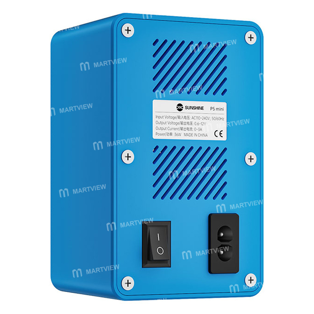 sunshine p5-mini-5v3a-dual-display-smart-power-supply-with-pointer-type-ammeter-5