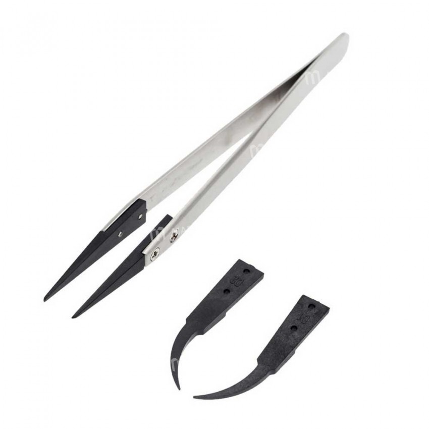 JAKEMY JM-T10-11 Replaceable Anti-Static Tweezers