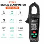FY382 9999 Counts True RMS Auto Range Smart Digital Clamp Multimeter