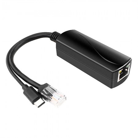 PD3005G-3A Gigabit Standard Type-C Port 48V to 5V Power Supply Module PoE Splitter
