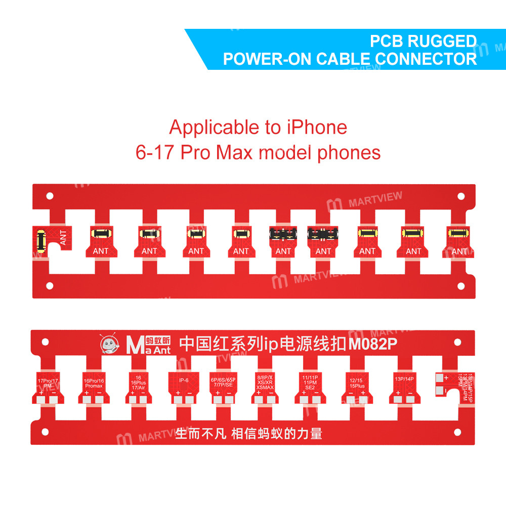 maant m082-motherboard-pcb-hard-buckle-battery-power-socket-for-iphone-6-to-17pro-max-6