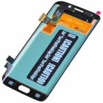 Replacement original LCD for samsung galaxy s6 edge digitizer assembly gold