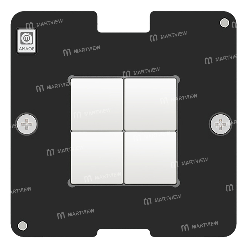 amaoe middle-layer-bga-reballing-stencil-tin-plating-platform-set-for-honor-magic8-pro-air-5