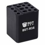 BST-R16 16-hole Multi-function Classified Storage Box for Heating Core/Screwdriver/Tweezers Storage