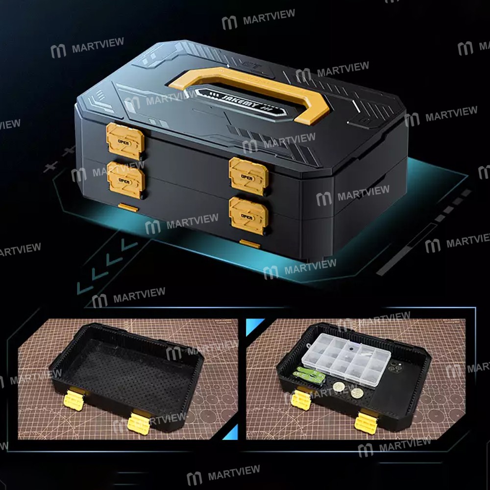 jakemy jm-8198-135-in-1-modular-manual-toolbox-with-electric-screwdriver-handle-117-precision-bits-9