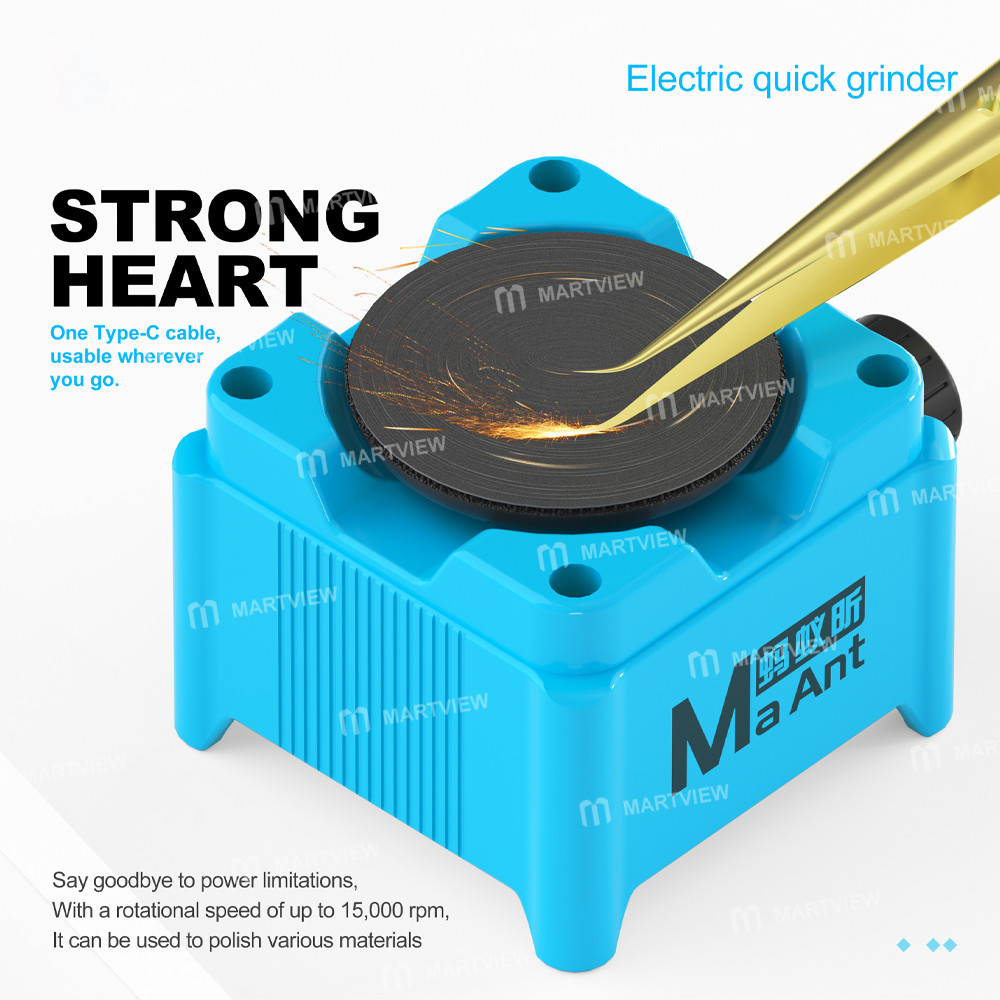 maant km1-disc-electric-quick-grinder-for-tweezers-blades-soldering-iron-tip-4