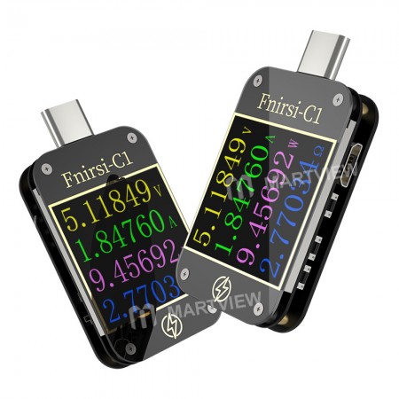Fnirsi-C1 Type-C PD Trigger USB-C Voltmeter Ammeter Fast Charging Protocol Tester