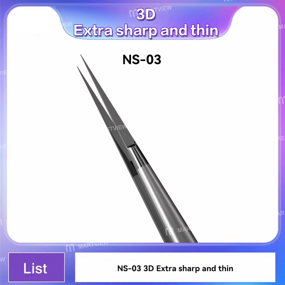 i2c ns-series-super-alloy-high-precision-stainless-steel-super-hard-extra-tip-flying-wire-tweezers-4