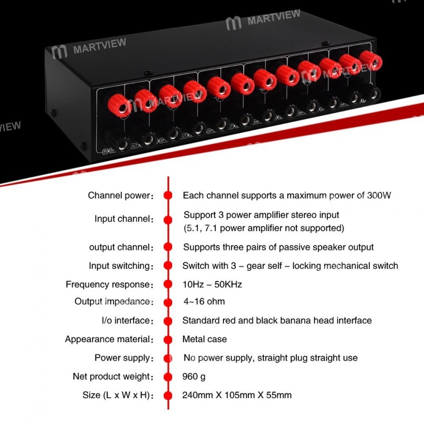 lynepauaio 3-input-3-output-passive-speakers-amplifier-selection-switcher-12