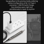 Qianli MEGA-IDEA 20W 115 Series Quick Charge Nano Electric Iron for PCB Welding Repair