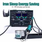 Yihua 862BD+ High Power Digital Display Hot Air Gun Soldering Station for Phone PCB Repair