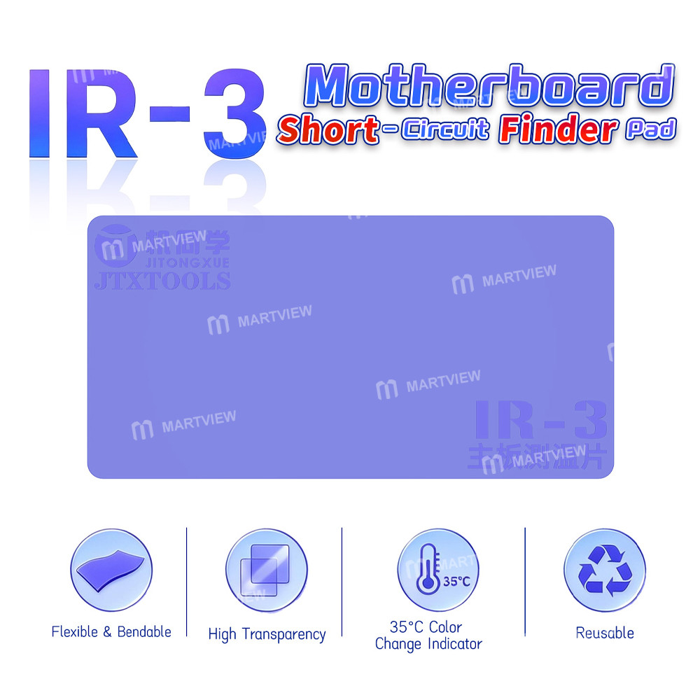 jtx ir-3-motherboard-short-circuit-finder-pad-35c-color-change-indicator-2