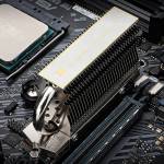 M.2 HR-09 2280/2280 Pro SSD Hard Disk Cooler for Desktop Computer