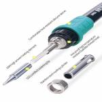 Yihua 862BD+ High Power Digital Display Hot Air Gun Soldering Station for Phone PCB Repair