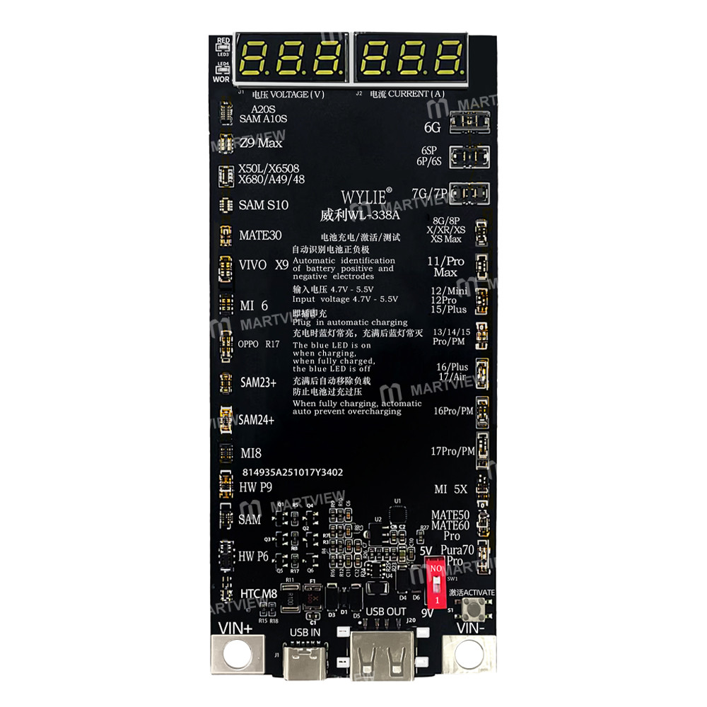 wylie wl-338a-5v-9v-battery-charge-activation-board-for-iphone-6-to-17pm-huawei-samsung-xiaomi-1