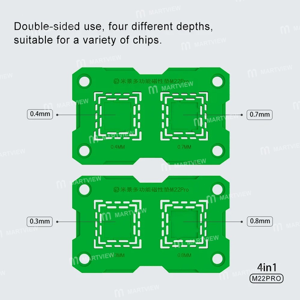 mijing m22-pro-4-in-1-multifunctional-double-sided-magnetic-heat-resistant-silicone-pad-4