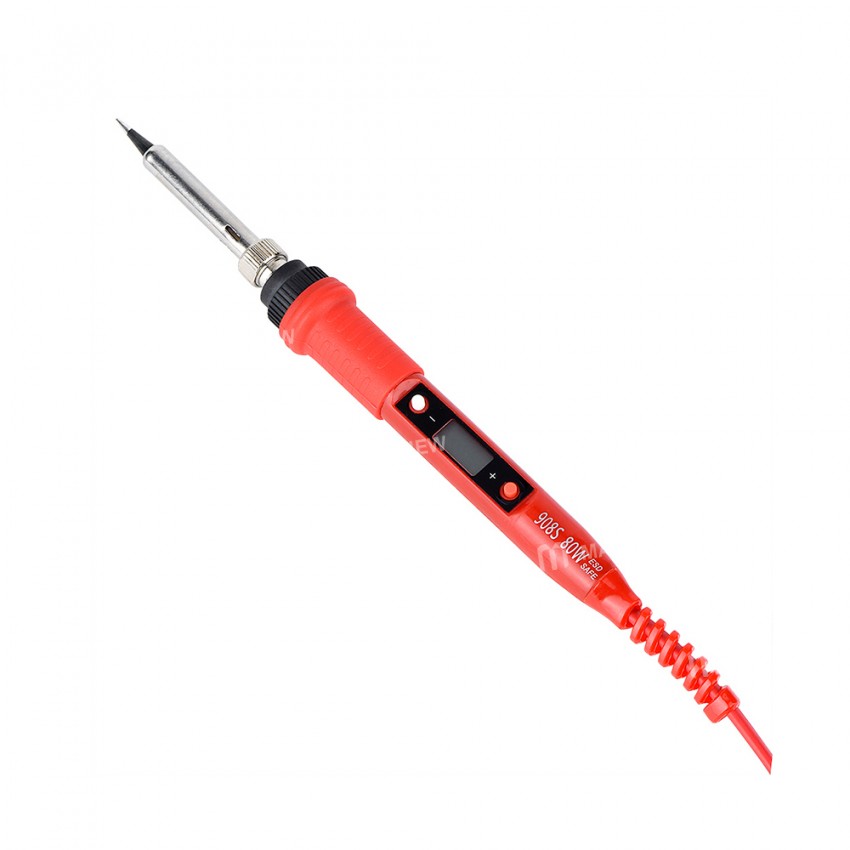 JCD 908S 80W LCD Adjustable Temperature Solder Welding Electric Soldering Iron with Soldering Iron T