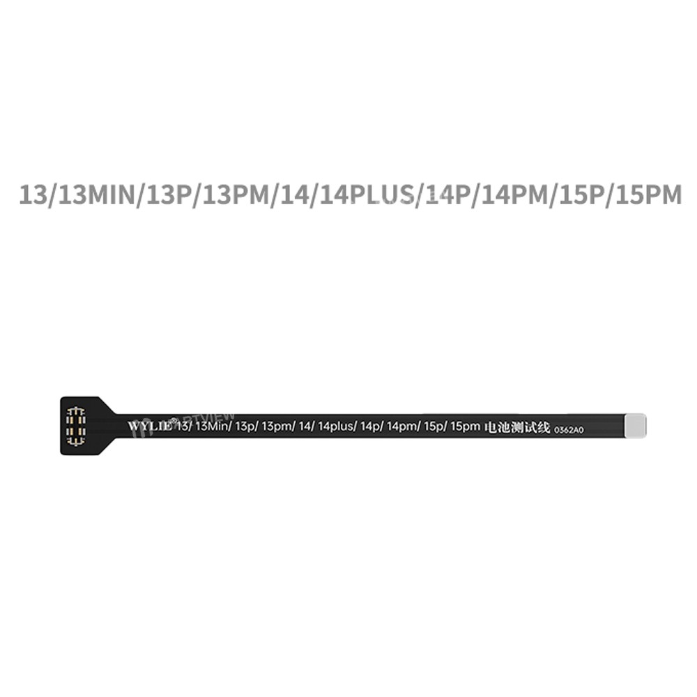 wylie external-battery-test-extension-flex-cable-for-iphone-8-to-15pro-max-6