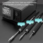 wemon t470-400w-intelligent-high-frequency-soldering-station-support-t470-t245-t210-handle-7