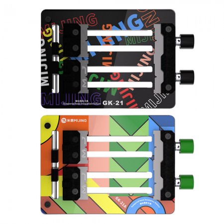 Mijing GK21 / GK21A Toughened Insulated Glass Fixture for Mobile Phone Motherboard PCB Repair
