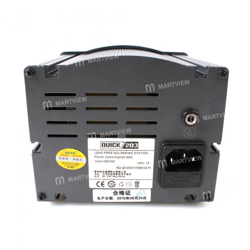 Quick 203 Digital Temperature Lead-free Soldering Station