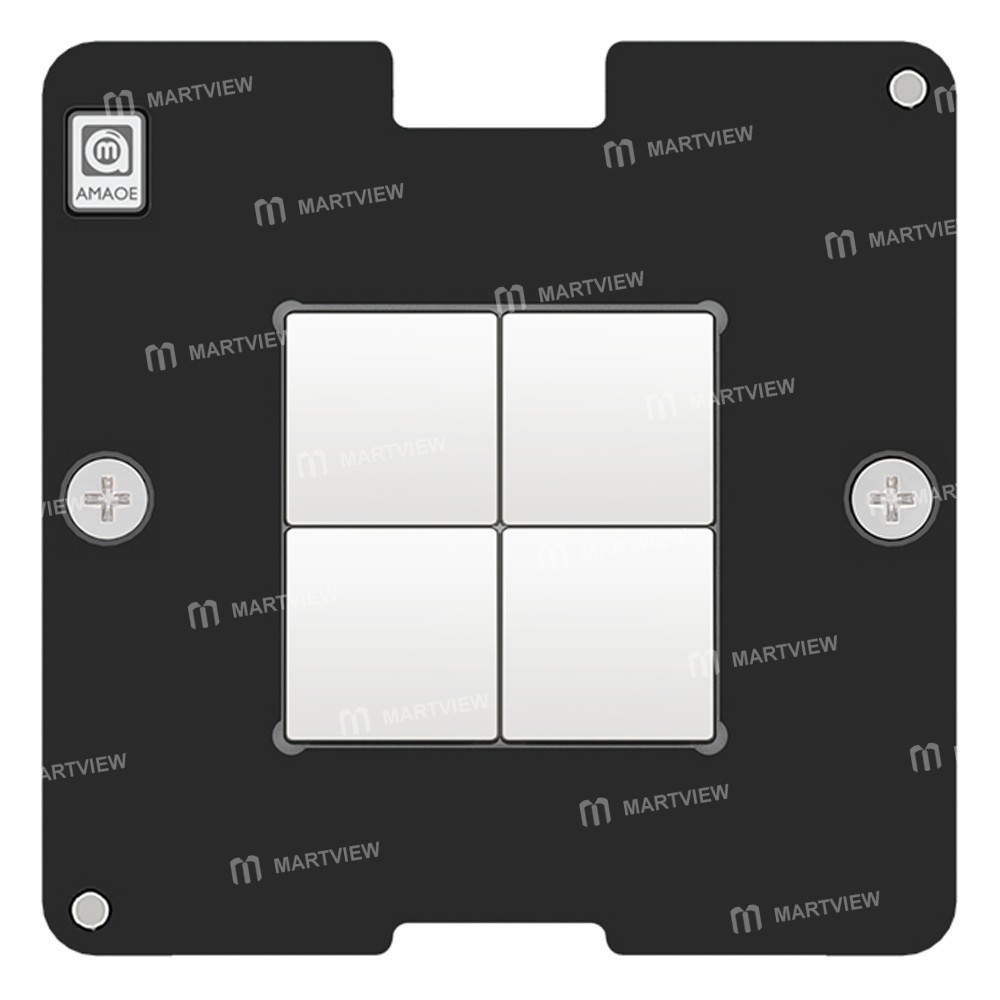 amaoe r50-012-middle-layer-bga-reballing-stencil-platform-set-for-motorola-razr-50-4