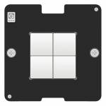 amaoe r50-012-middle-layer-bga-reballing-stencil-platform-set-for-motorola-razr-50-4