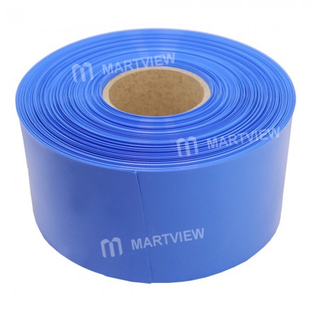 2Meter Blue PVC Insulation Heat Shrink Tube for 18650 Battery Insulation Protection