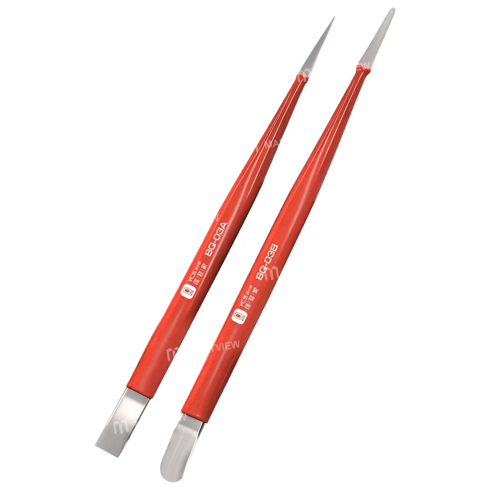 ycs bq-03-hand-polished-glue-remover-screen-pry-knife-2-pieceset-for-motherboard-repair-1