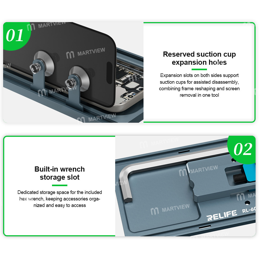 relife rl-601px-pro-dual-direction-multifunctional-mobile-phones-frame-correction-tool-13