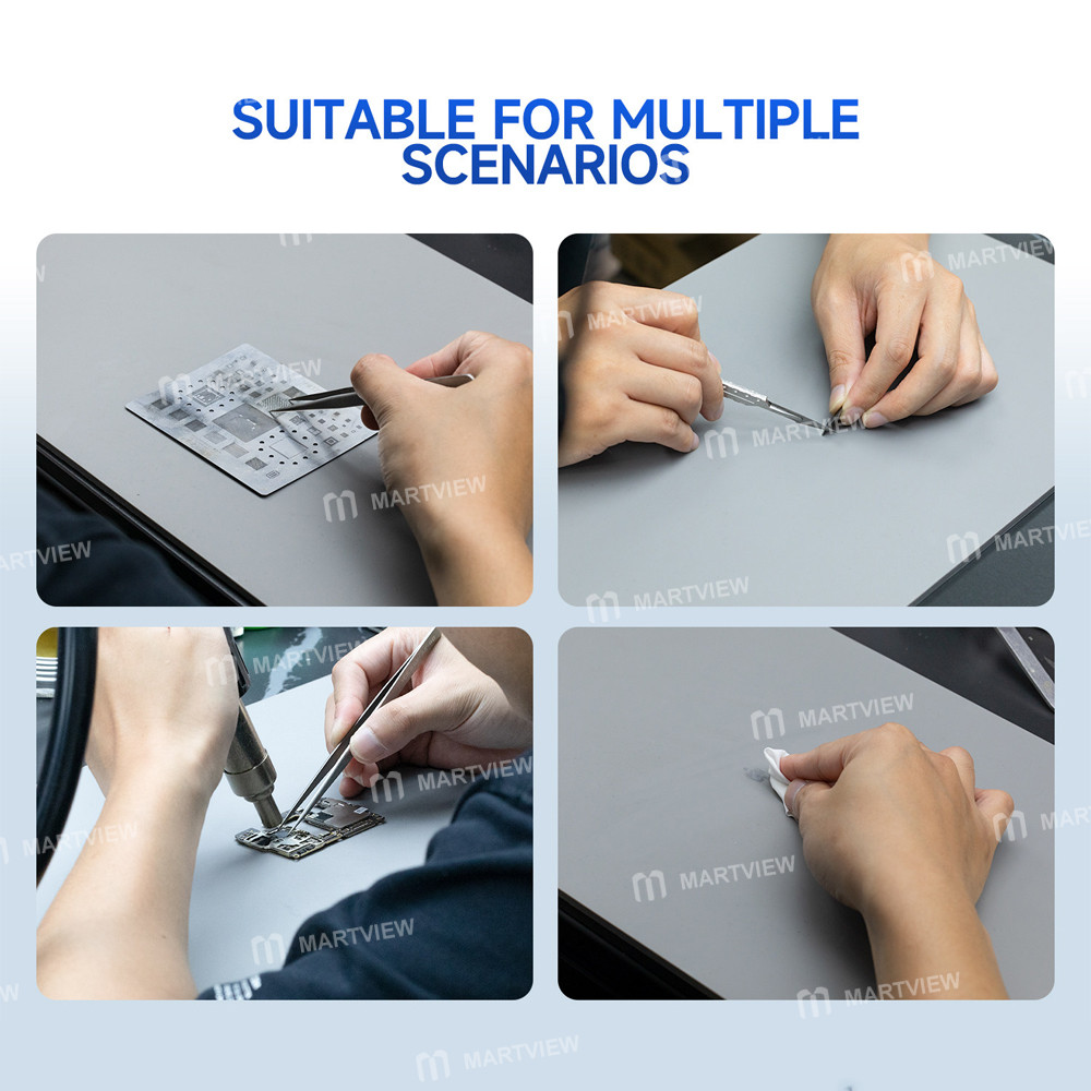 master young-tp-18-26x45cm-heat-resistant-anti-static-silicone-pad-for-pcb-soldering-repair-4