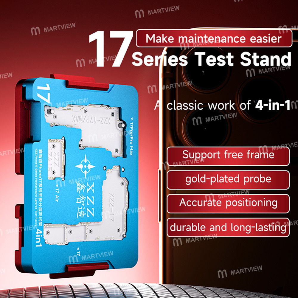xzz ip17-series-4-in-1-motherboard-layered-test-stand-for-iphone-17-17-air-17-pro-17pro-max-4