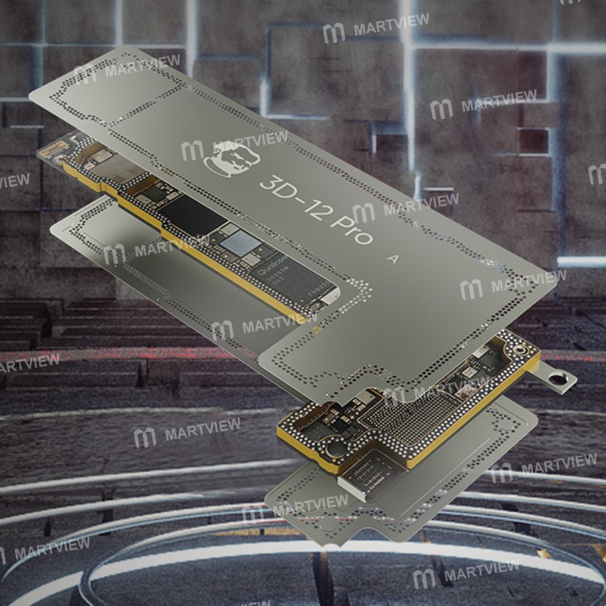 Mechanic 3D Middle Layer Motherboard Double-sided Reballing Stencil for iPhone 12 Full Series