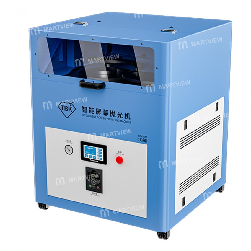 TBK 938 Multi-station Mobilephone Screen Water Mill Polishing Machine Built-in Silent Air Pump
