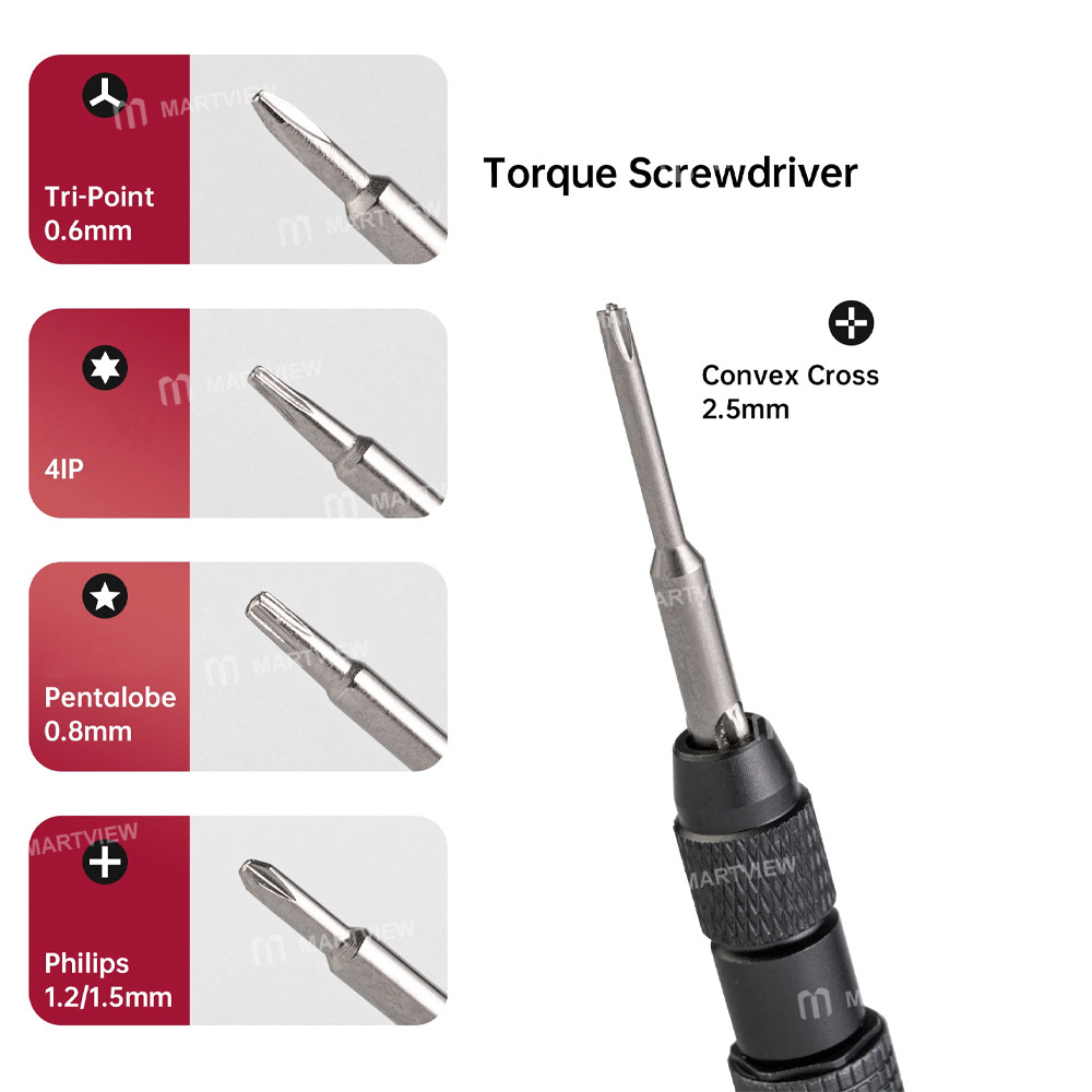 mryang my-tx01-strong-magnetic-torque-screwdriver-with-5-bits-supports-iphone-17-series-4