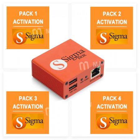 Sigma Box with 9pcs Cable Set + Sigma Pack 1, 2, 3,4 Activations - Malaysia