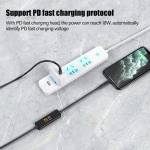 Acasis Type C USB-C Male to Male Fast Charge Cable with Multi-Function Screen Display