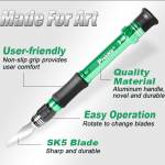 Pro'sKit PD-398 14-in-1 Multifunction PrecisionCarving Knife Set