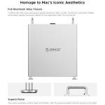 orico ms10-series-usb-c-10gbps-full-cover-expansion-enclosure-for-apple-mac-mini-without-hard-drive-