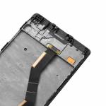 LCD Display Touch Screen Digitizer Assembly Replacement with Frame for Huawei P9 Plus - Gold