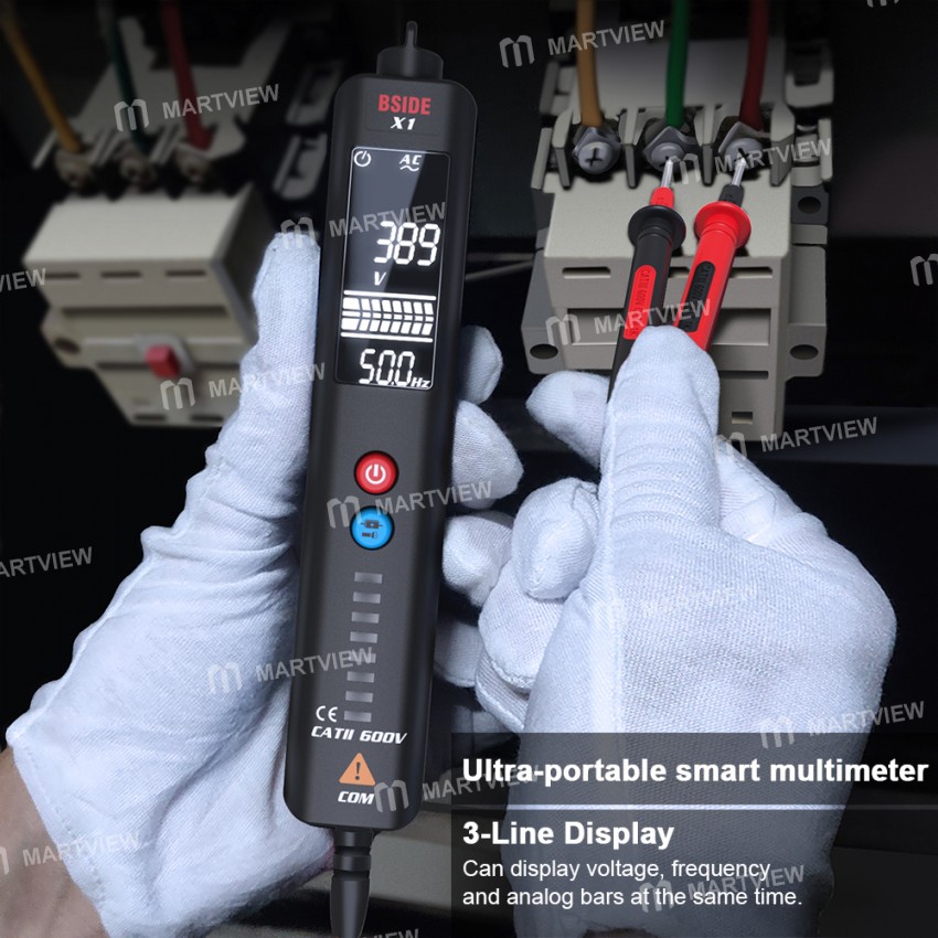 BSIDE X1 Voltage Detector Tester Smart Multimeter