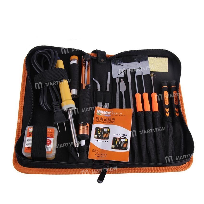 JAKEMY JM-P04 (17-In-1) Primary DIY Welding Soldering Tool Kit