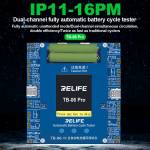 relife tb-06-pro-dual-channel-fully-automatic-battery-cycle-tester-for-iphone-11-to-16pro-max-4