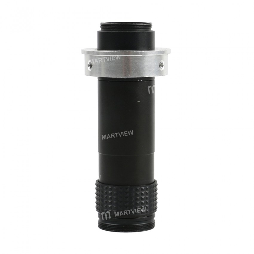 Continuous Zoom High Coverage Distance C Mount Lens 1X - 100X 15:1 for CCD CMOS Industry Industrial