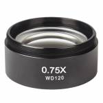 075x wd120-auxiliary-objective-lens-threaded-48mm-for-stereo-zoom-microscope-2