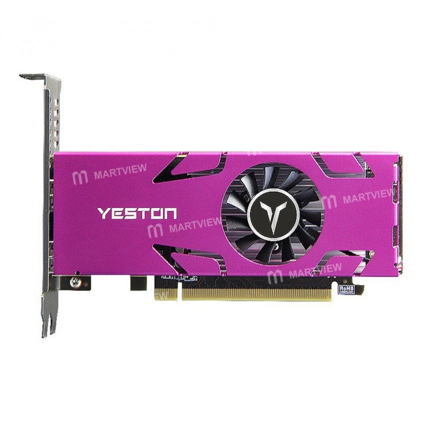 Yeston RX550 4GB / 128bit / GDDR5 4-screen Graphics Card Support Split Screen with 4*HD Output Ports